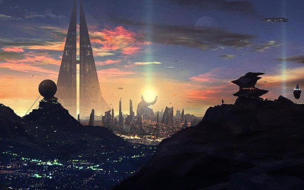 Инопланетные города